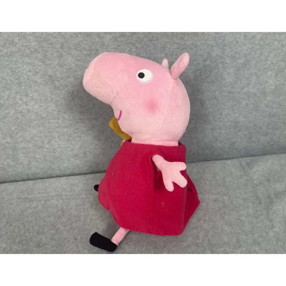 TY Beanie Baby Peppa Pig w/ Teddy Bear Bean‎ Bag Plush 11